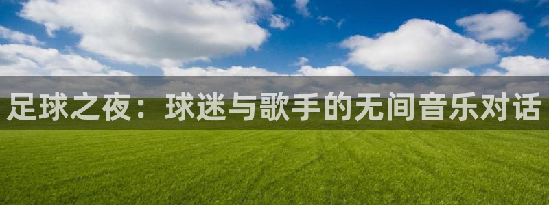 足球之夜：球迷与歌手的无间音乐对话